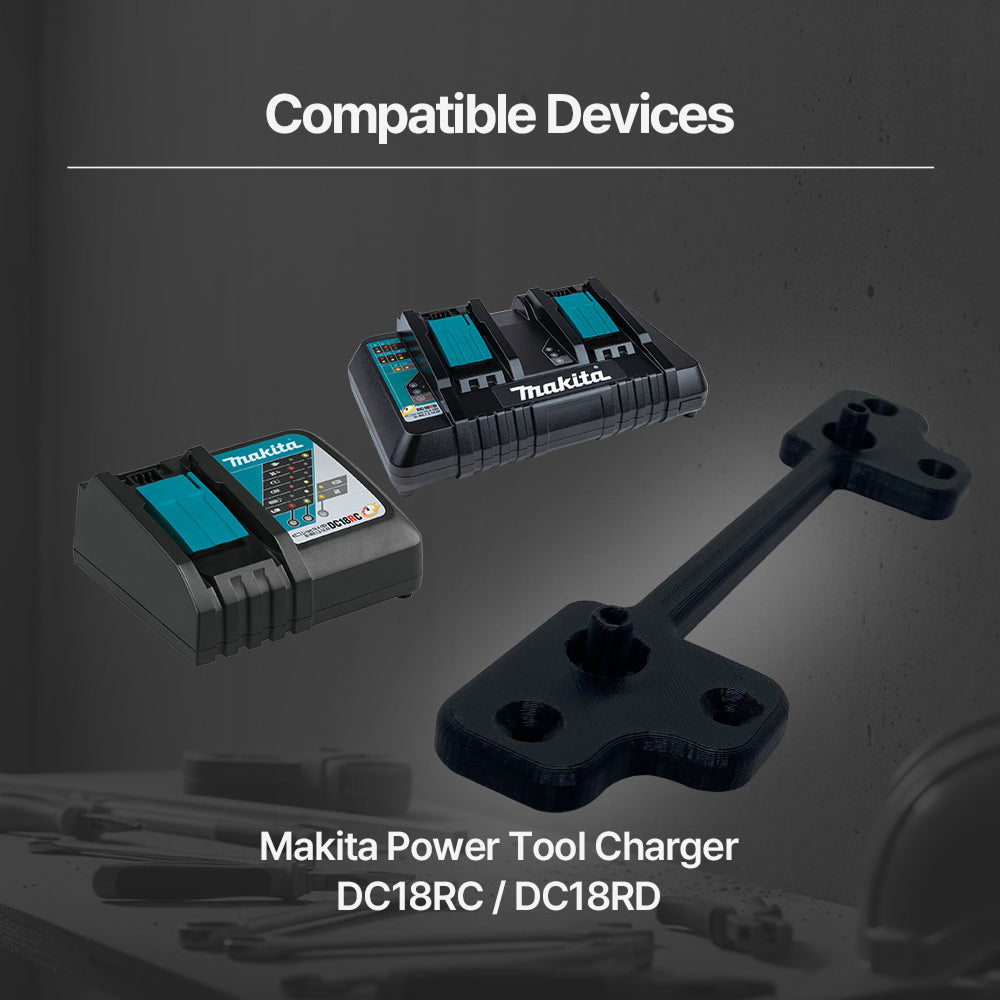 Makita DC18RC / DC40RA Charger Wall Mount Bracket
