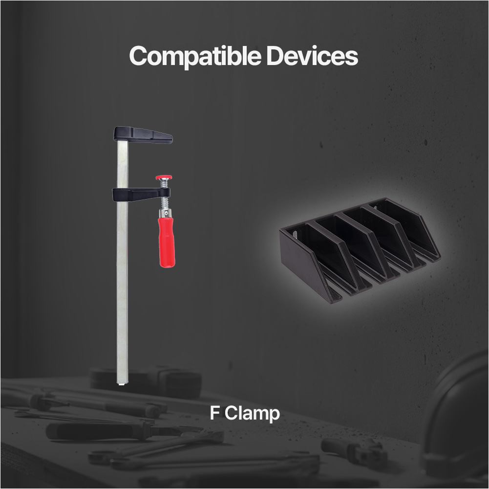 Universal F Clamps Wall Mount