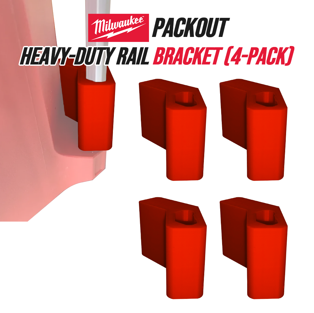 Milwaukee Packout Rail Bracket