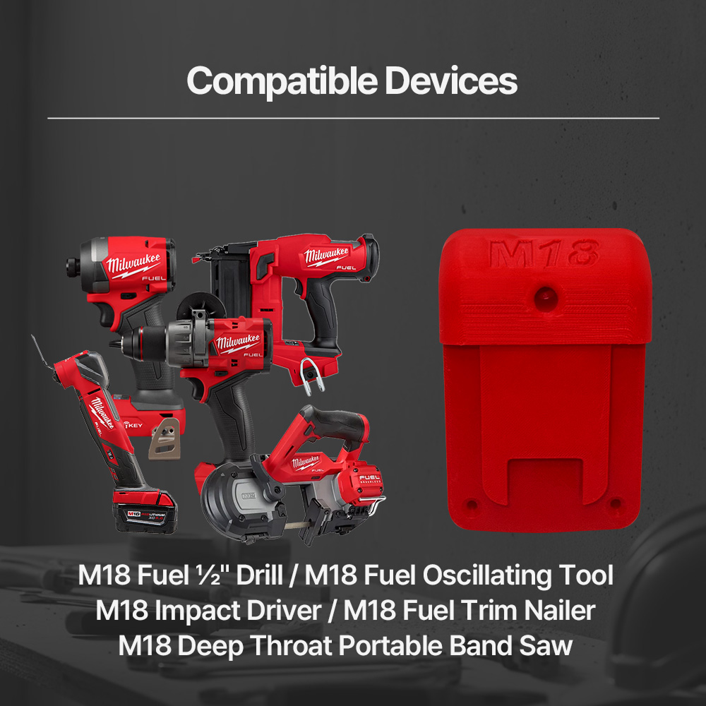 Milwaukee M18 Tool Hanger, Wall Mounted Power Tool Organizer