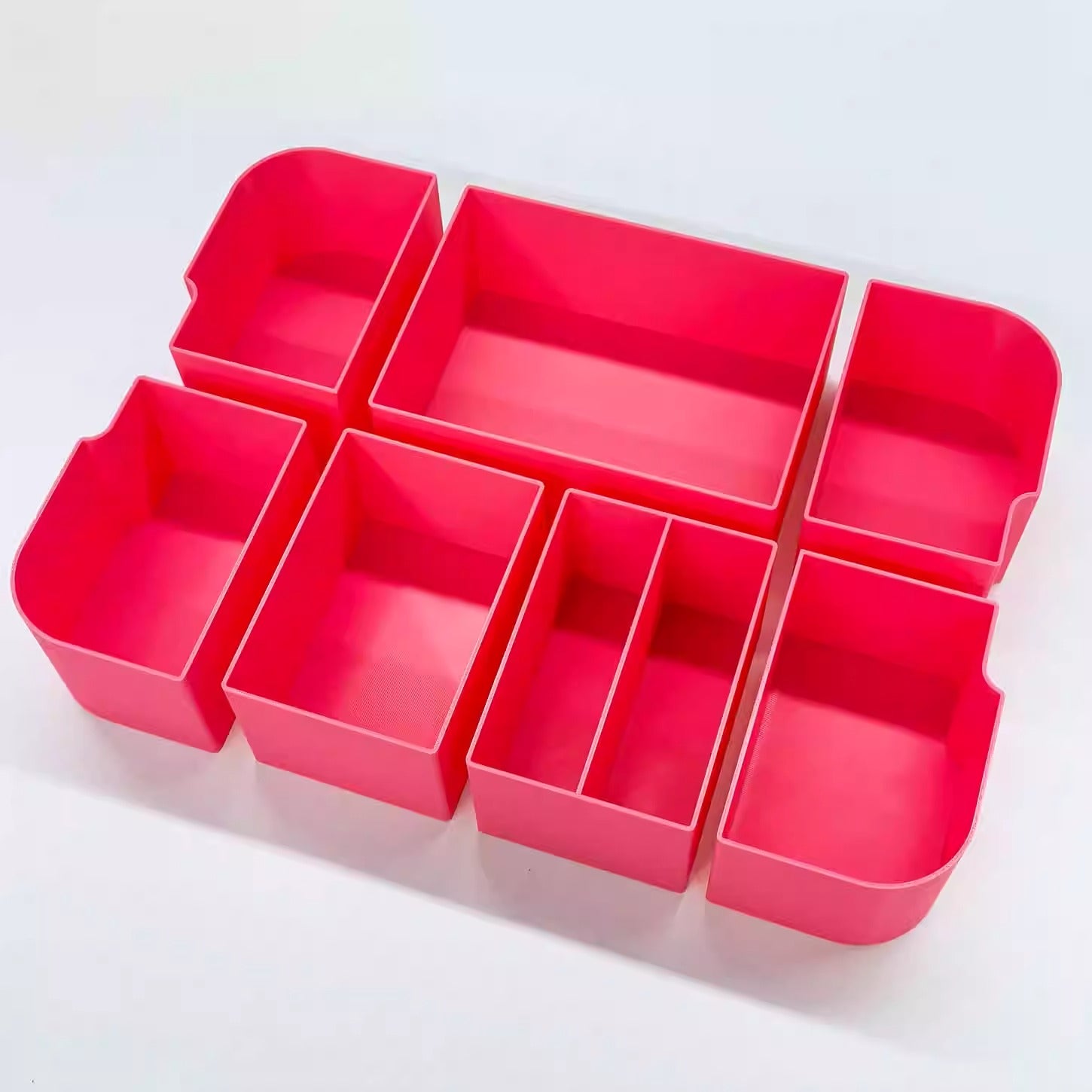 5-Type Divider Set for IKEA RÅSKOG – Custom Bins & Hooks – 1