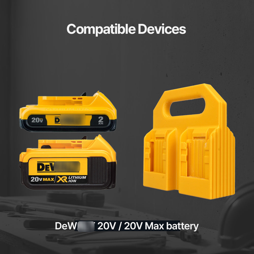 DeWALT 20V / 20V Max Battery Caddy Holder 4-Pack
