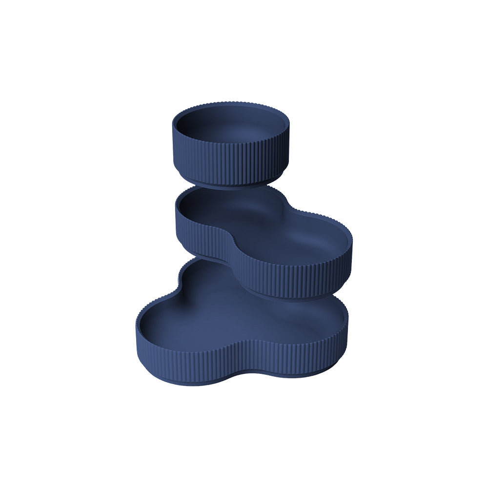 Modern Copper Glasses Tray – Eco-Friendly PLA Organizer for Sunglasses, Jewelry & Small Essentials