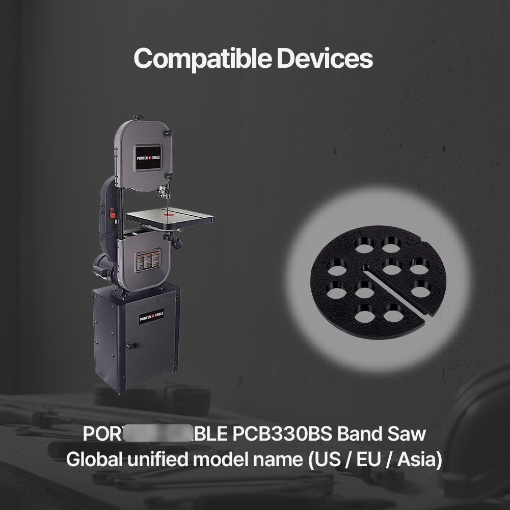 Band Saw Insert for Porter Cable PCB330BS