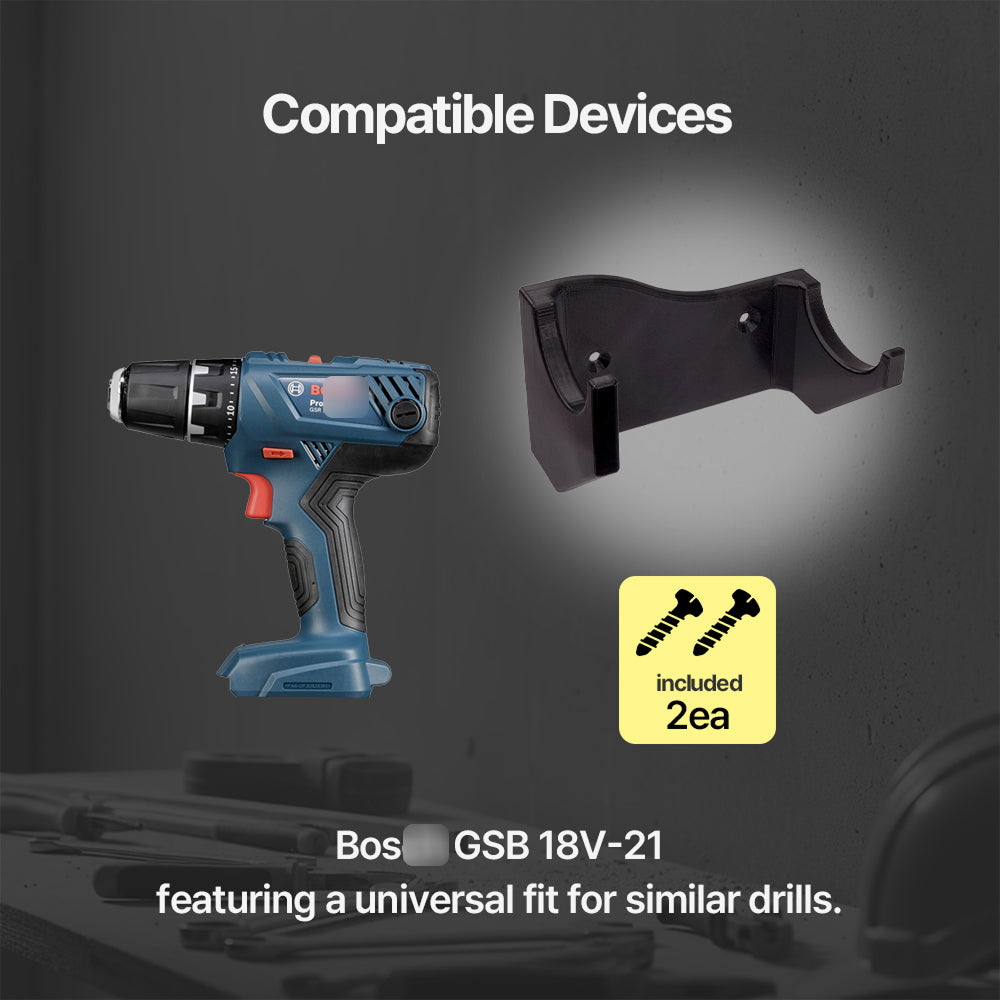 Bosch GSB 18V_21 Wall Mount Holder