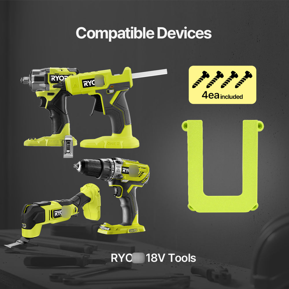 Ryobi 18V ONE+ Power Tool Wall Mount Holder