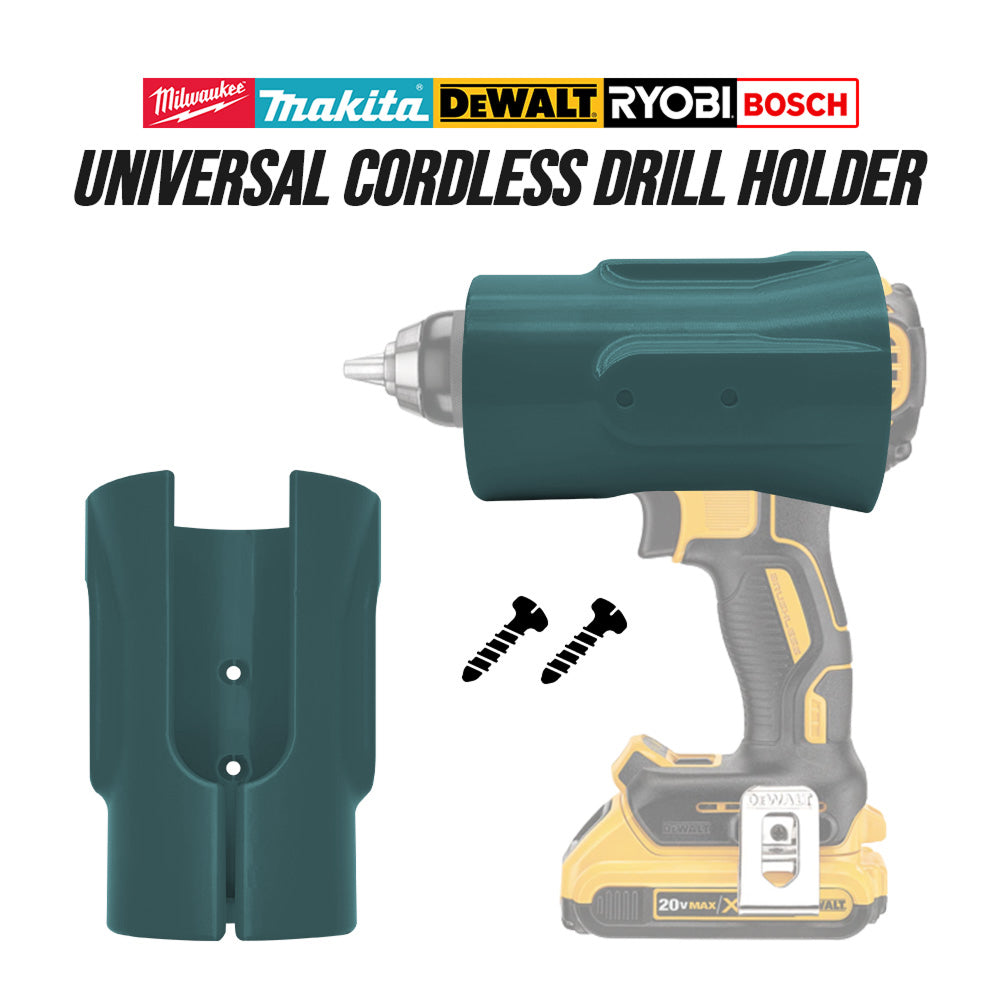 Universal Cordless Drill Holder – Wall Mount organizer