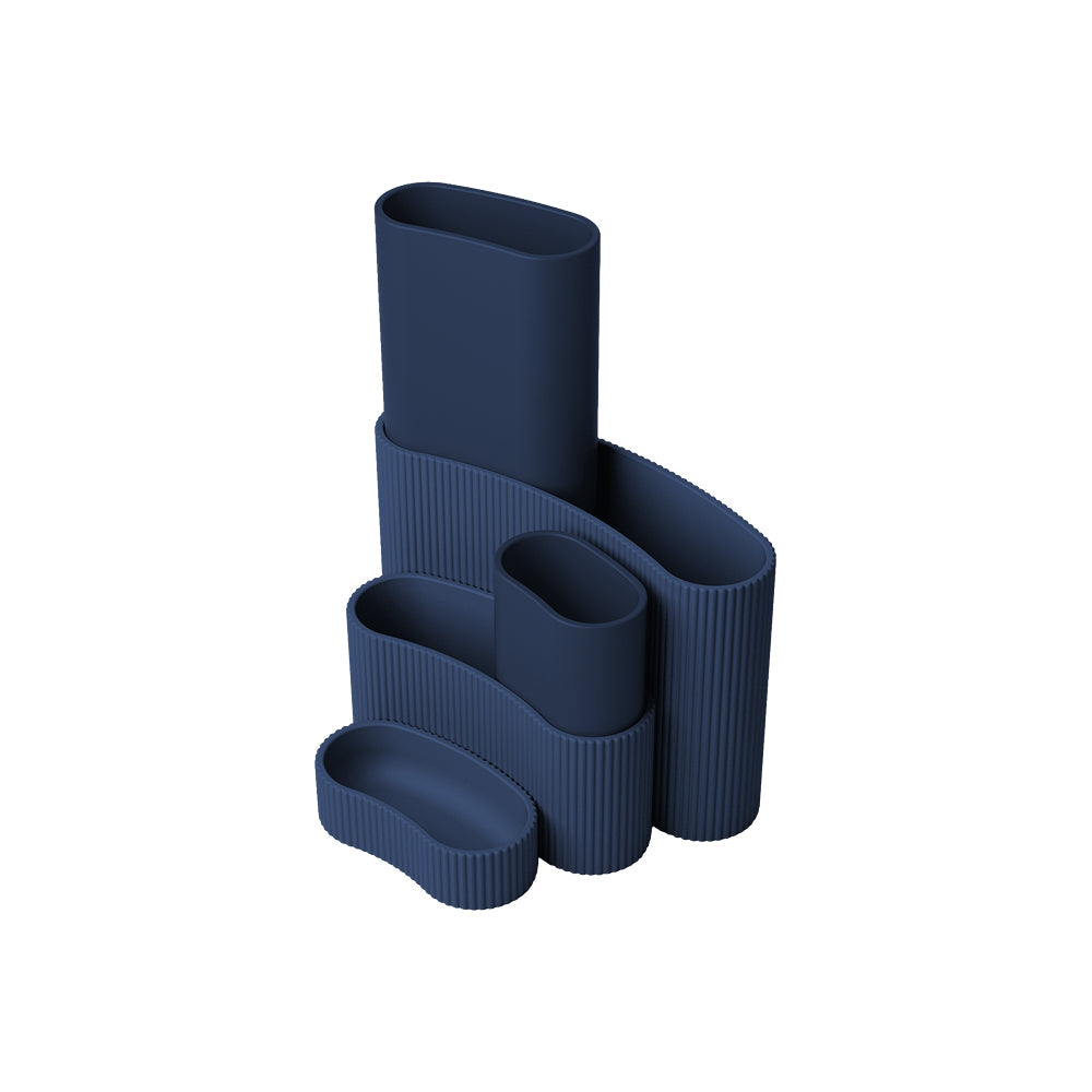 Revolve Modular Desktop Organizer: 3-Component Storage with Removable Inserts