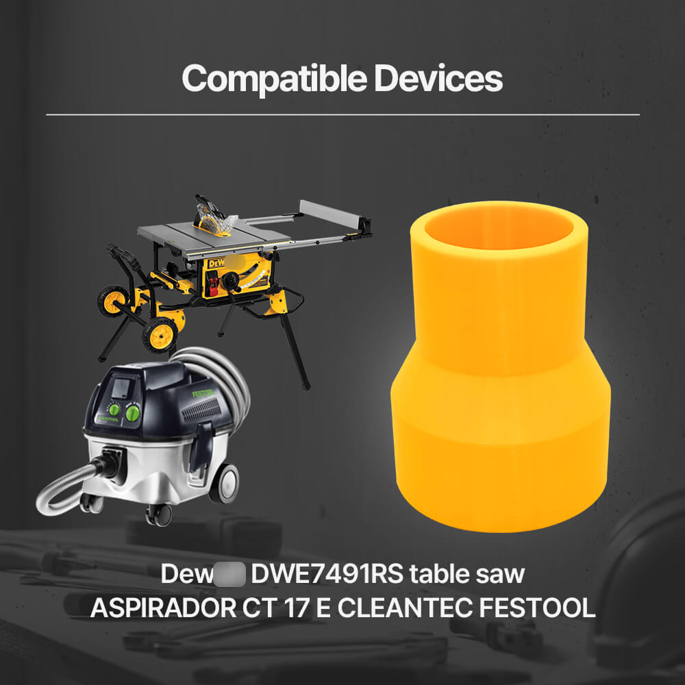 Dewalt Table Saw Vacuum Adaptor