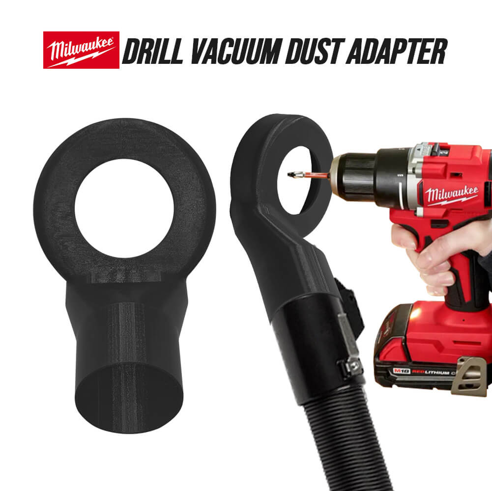 Milwaukee Drill Vacuum Dust Collector – 36mm Hose Heavy-Duty