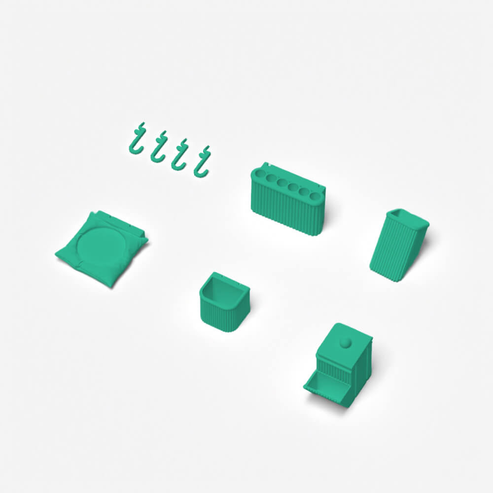 Skadis T Clip System