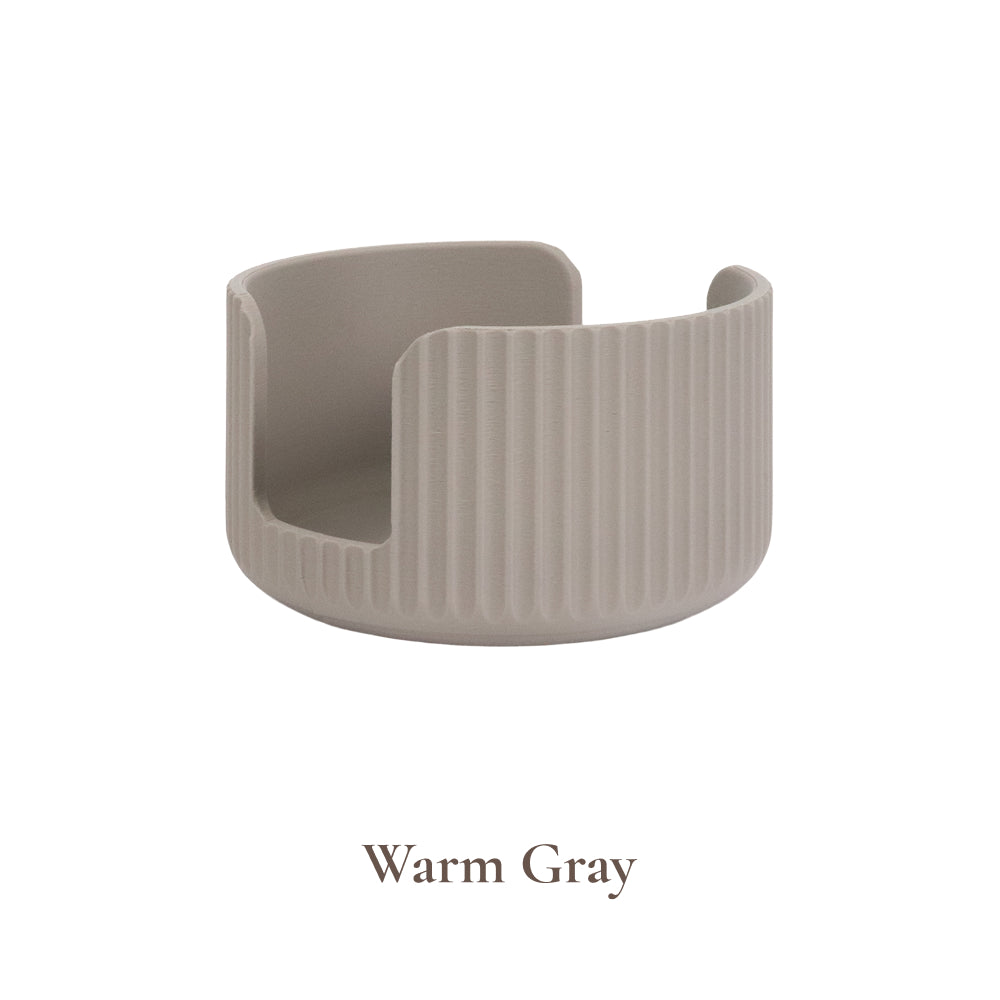 Modern Ribbed Sponge Holder – Minimal Kitchen Sink Organizer