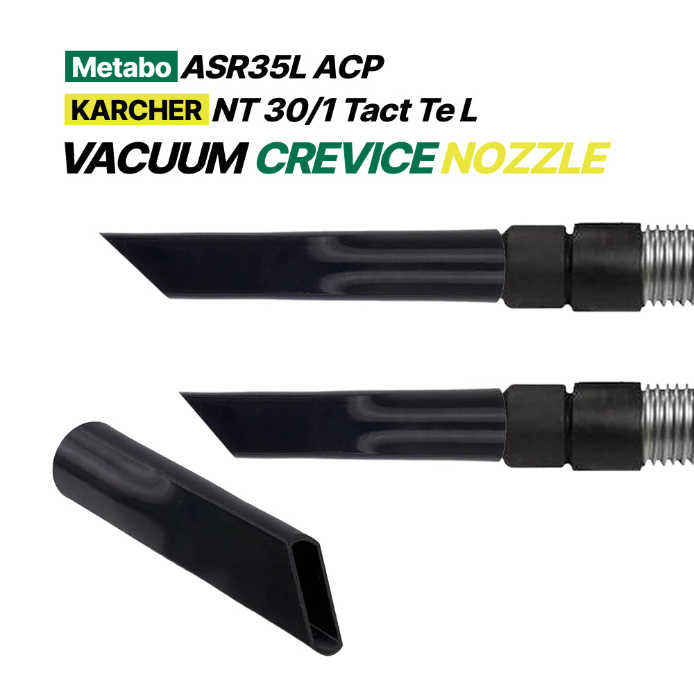 Metabo / Kärcher Vacuum Crevice Nozzle – Long & Short Options (4061792230453 / 1148-2110 Compatible)