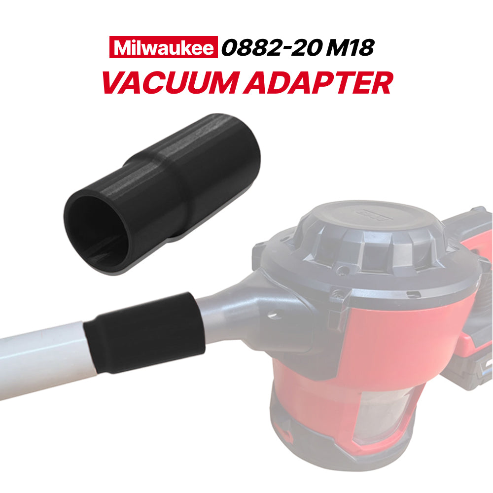 Adaptateur pour aspirateur Milwaukee – Adaptateur durable pour outils Milwaukee, idéal pour la connexion aux systèmes de dépoussiérage, compatible avec divers outils pour une meilleure gestion de la poussière.