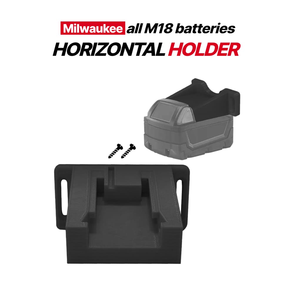 Milwaukee M18 Horizontal Battery Holder
