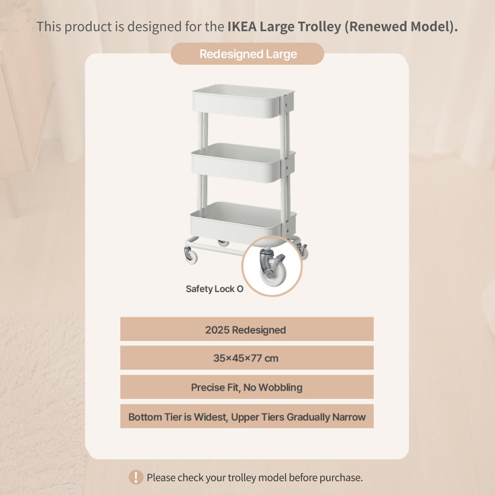 IKEA RÅSKOG Large Cart AA & AAA Battery Dispenser Organizer