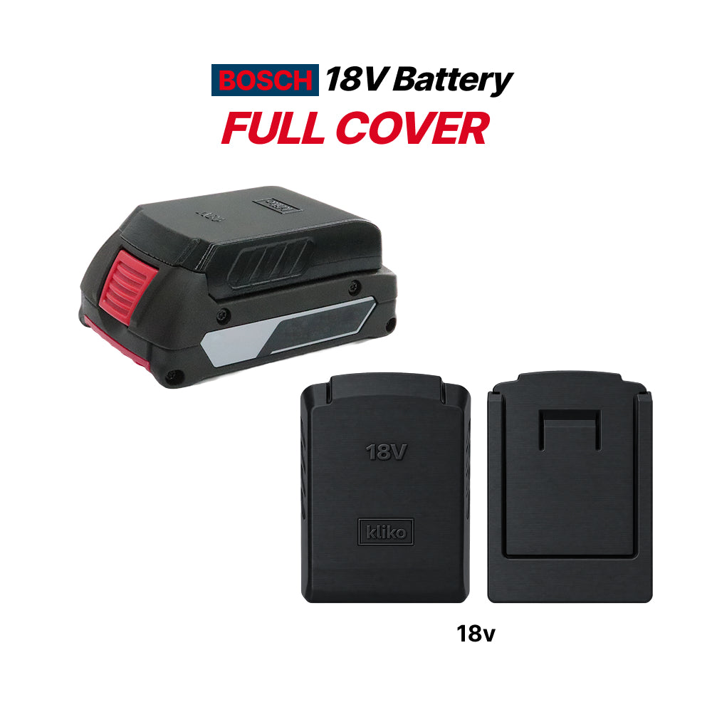 BOSCH 18V Battery Full Cover – Terminal Storage Cover