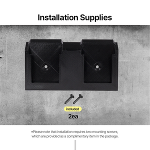 Metabo CAS battery X2 Wall Mount – Wall-mountable Metabo 18V battery rack – Saves space and simplifies storage - Power