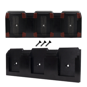 Metabo CAS battery X3 Wall Mount – Wall-mountable Metabo 18V battery rack – Saves space and simplifies storage - Power