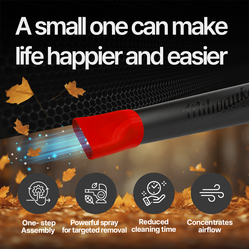 Milwaukee M18 Blower Nozzle Attachment – Durable and Efficient Airflow Nozzle for M18 Cordless Blower Perfect for Yard