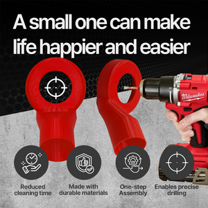 Milwaukee Drill Vacuum Dust Collector – Heavy-Duty Dust Removal for Drilling Compatible with Milwaukee Tools for Clean