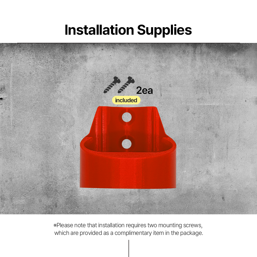 Milwaukee M12 12V Battery Holder – Wall Mount Storage Rack for 2.0Ah - Secure M12 Battery Storage for Garage Workshop