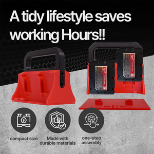 Milwaukee Battery Carrier Holder - Convenient and Secure Storage for M18 & M12 Batteries Portable Storage Solution