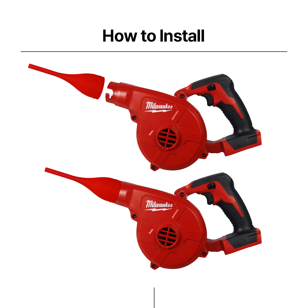 Milwaukee M18 Blower Small Head – Compact and Efficient Blower Head for M18 Cordless Blower Perfect for Precise