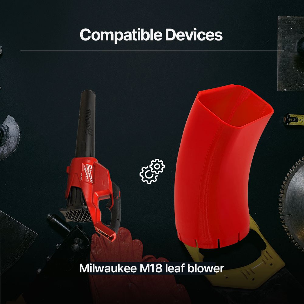 Milwaukee M18 Fuel Blower Nozzle Attachment – Durable and Efficient Attachment for M18 Fuel Blower Perfect for Outdoor