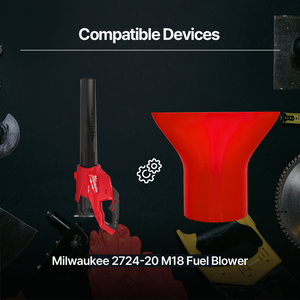 Milwaukee M18 Fuel Blower Super Stubby Sweeper Nozzle – Shortened Design for Powerful & Focused Airflow Ideal