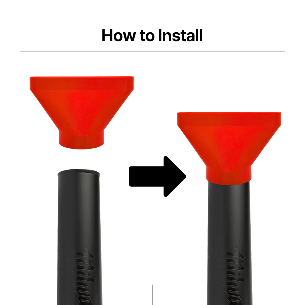 Milwaukee M18 Leaf Blower Nozzle – Adjustable Air Nozzle for M18 Blower Great for Focused Airflow in Lawn and Garden