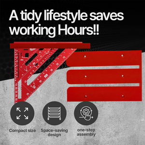 Milwaukee Square Wall Mount – Reliable Wall Mount for Milwaukee Tools Perfect for Garage and Workshop Tool Organization