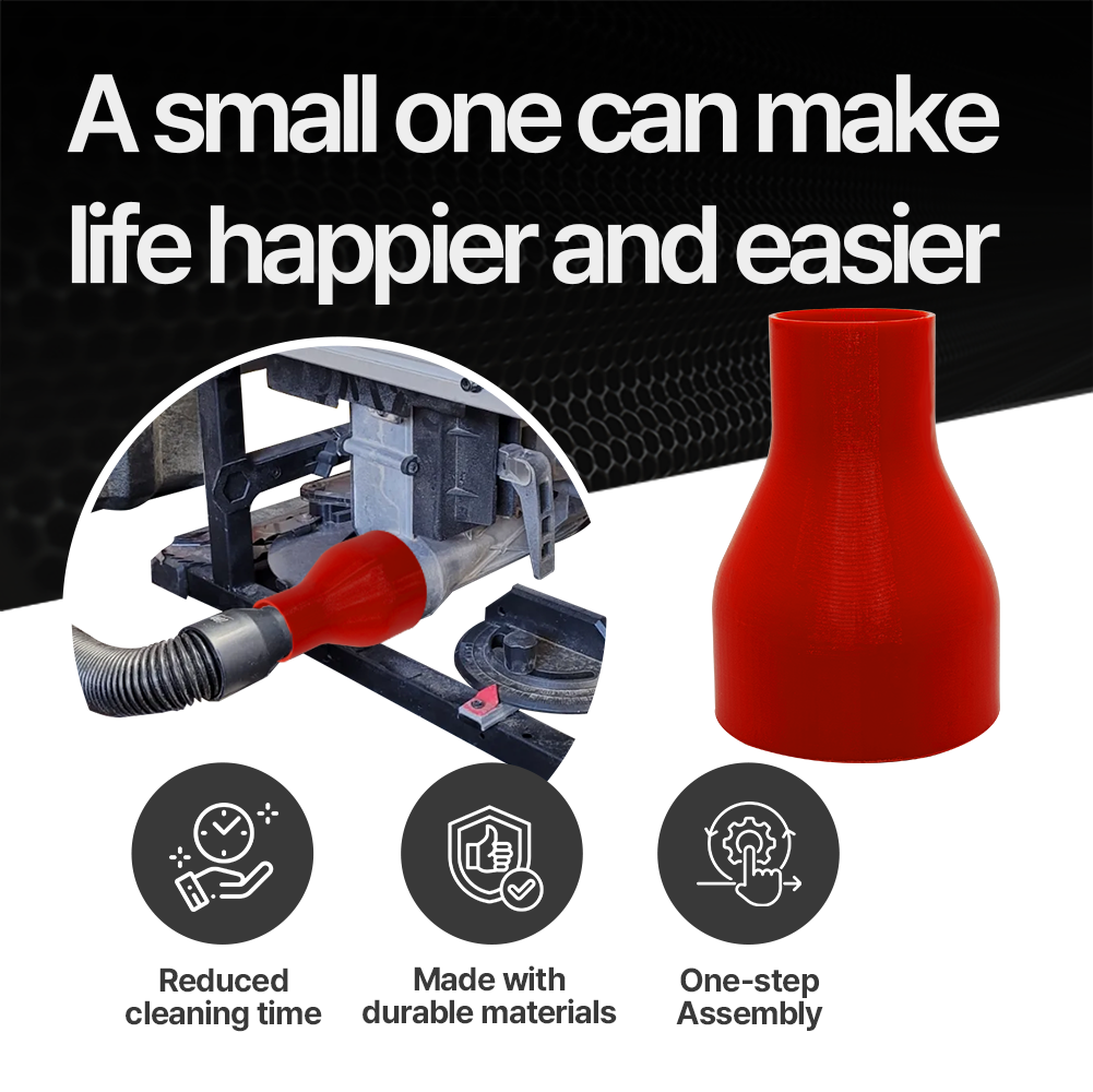 Milwaukee Table Saw to Vacuum Adapter – Dust Collection Adapter for Milwaukee Table Saw Ideal for Cleaner Workspaces