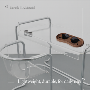 Modern Copper Glasses Tray – Eco Friendly PLA Organizer for Sunglasses Jewelry & Small Essentials Furniture