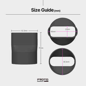 Porter Cable Sander to Shopvac – Porter-Cable Sander to Shop Vac Adapter – Connects your sander to a dust collector