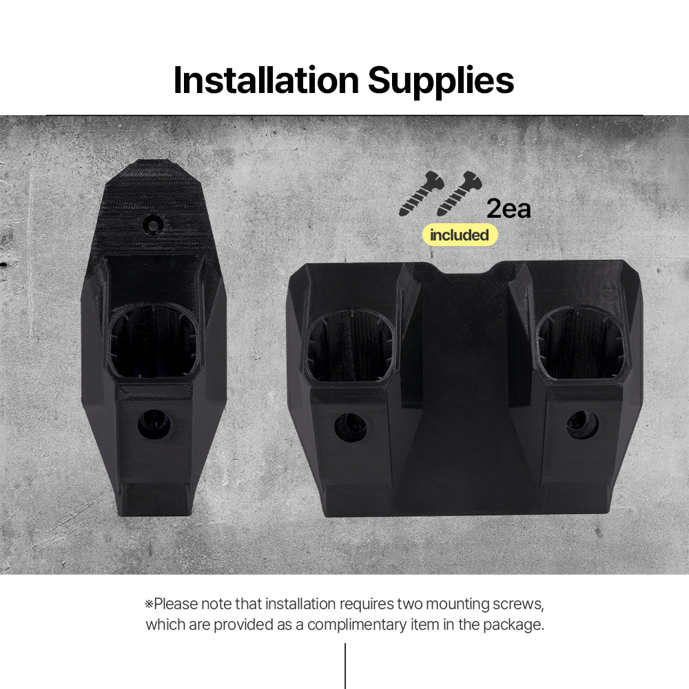 Ryobi Battery Holder - Wall Mount Battery Holder for Ryobi 18V Storage Rack for Batteries – Secure Clip-In Organizer