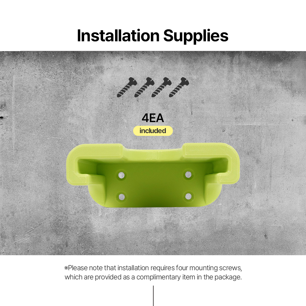 Ryobi Router Mount – Wall or Under-Shelf Holder – Secure Fit – PETG Durable – Easy Install - Power Tool Accessories