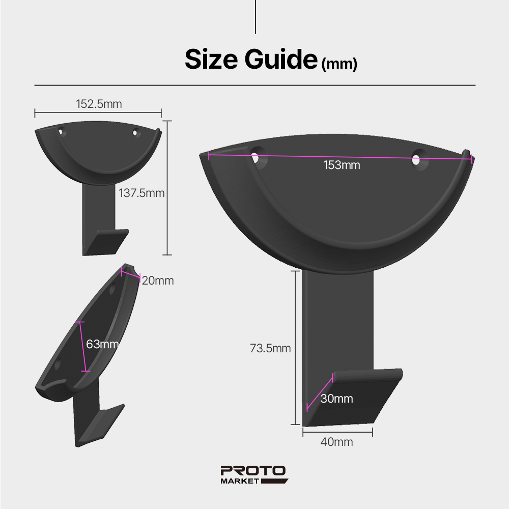Sander Holder for Festool RO150 – Wall Mount Storage – Secure Fit – PETG Durable – Easy Install - Power Tool Accessories