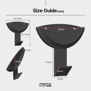 Sander Holder for Festool RO150 – Wall Mount Storage – Secure Fit – PETG Durable – Easy Install - Power Tool Accessories