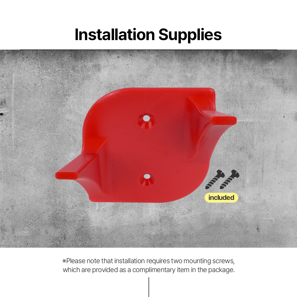 Tool Hanger Hook Compatible with Milwaukee M18 Jig Saw – 80mm Wall Mount – Quick & Easy Setup - 2pack - Power Tool