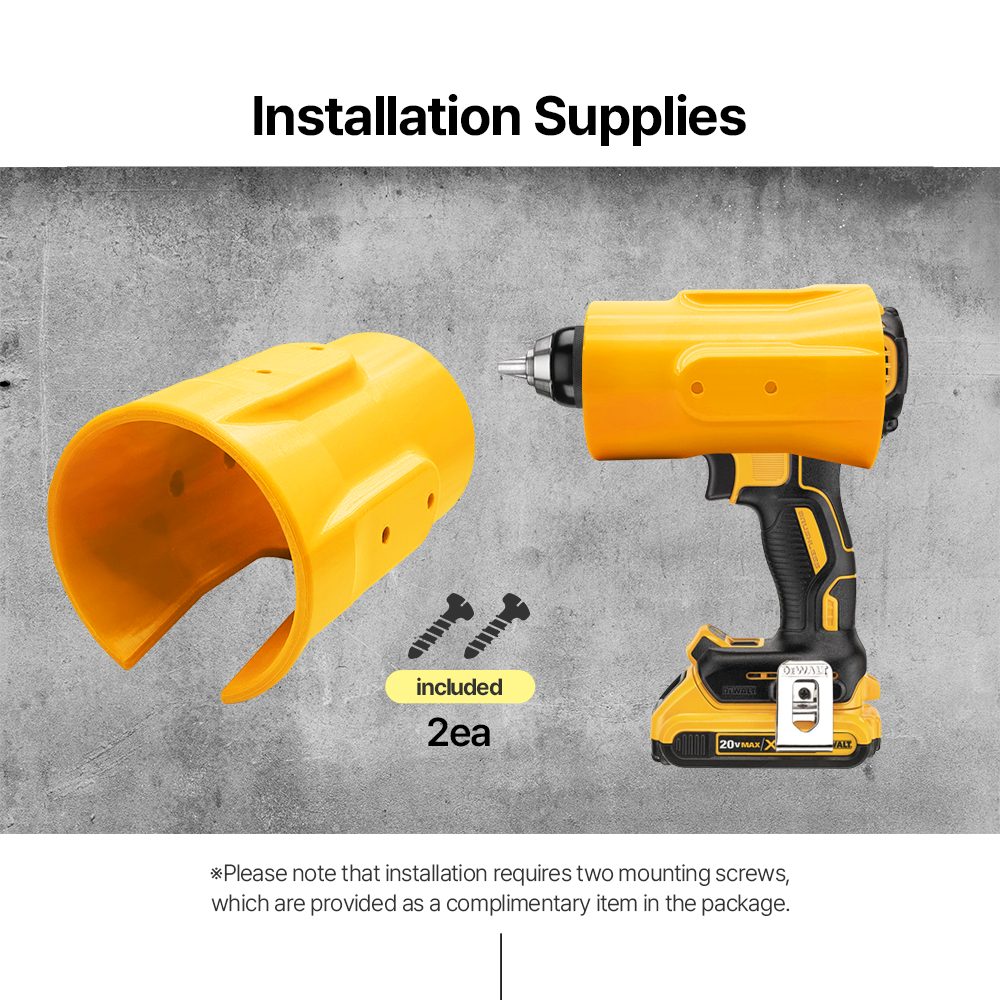 Universal Cordless Drill Holder -Wall Mount Drill Holder for Cordless Power Tools – Universal Rack for Makita DeWalt