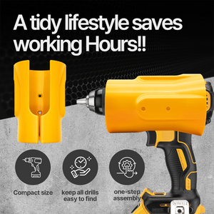 Universal Cordless Drill Holder -Wall Mount Drill Holder for Cordless Power Tools – Universal Rack for Makita DeWalt