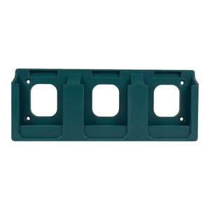 Wall Mount Battery Holder for Makita 18V – 3-Slot Rack for Large Batteries – PETG Durable – Easy Install - Power Tool